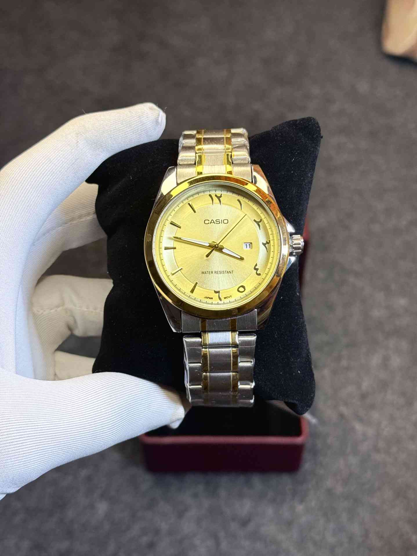 CASIO Analog Golden Dial